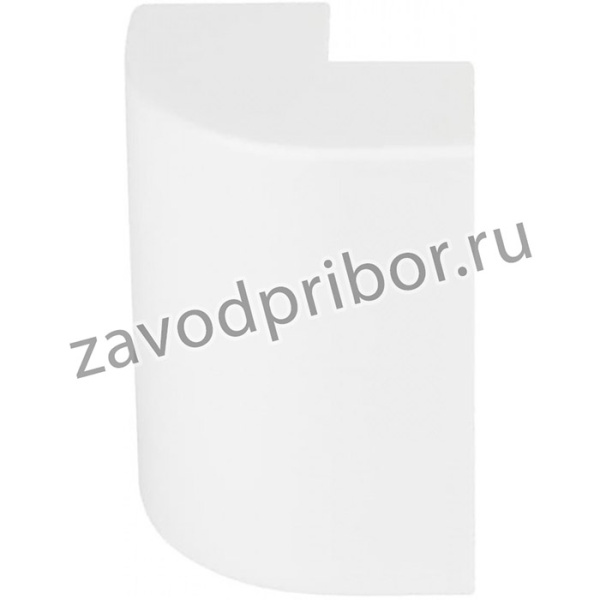 Внешний угол 100х40 2 шт Plast PROxima Белый obw-100-40x2