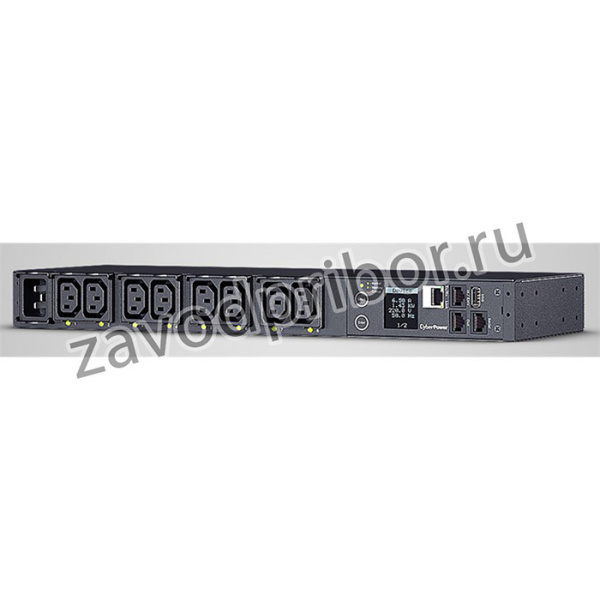 Панель питания распределительная CyberPower PDU PDU81005 Switched Metered-by-Outlet, 1U type, 16Amp, plug IEC 320 C20, (8) IEC 320 C13 -EOL