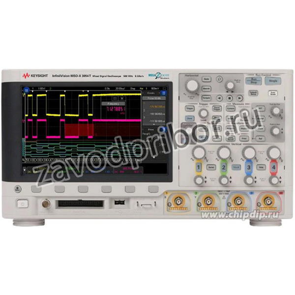 MSOX3054T, Цифровой осциллограф смешанных сигналов 4 канала х 500МГц (Госреестр РФ)