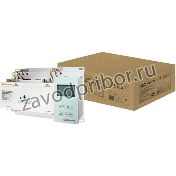 Блок автоматического ввода резерва БАВР 3П 125/80А TDM