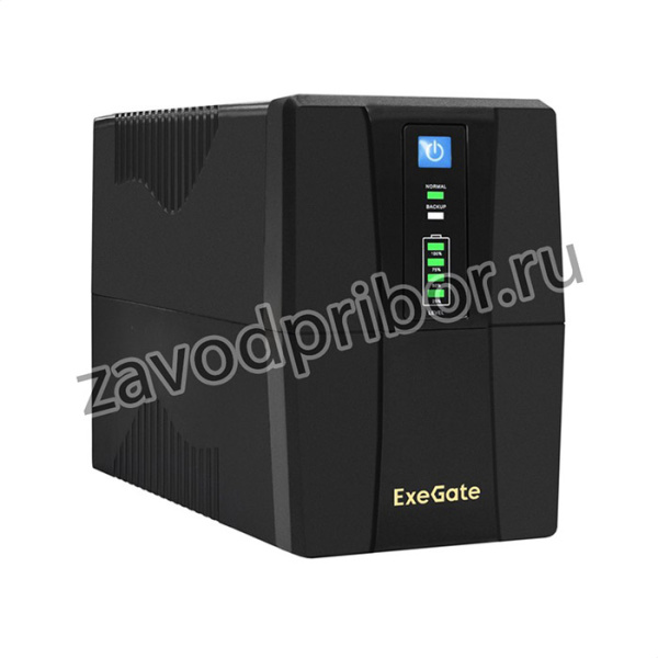 ИБП ExeGate SpecialPro UNB-600.LED. AVR.4C13.RJ.USB 600VA/360W, LED, AVR, 4*C13, RJ45/11, USB, Black