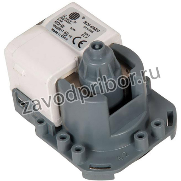 Насос сливной (помпа) 9010206 Hanyu 30 Вт для стиральной машины Bosсh, Siеmens, Candy, Whirlpool