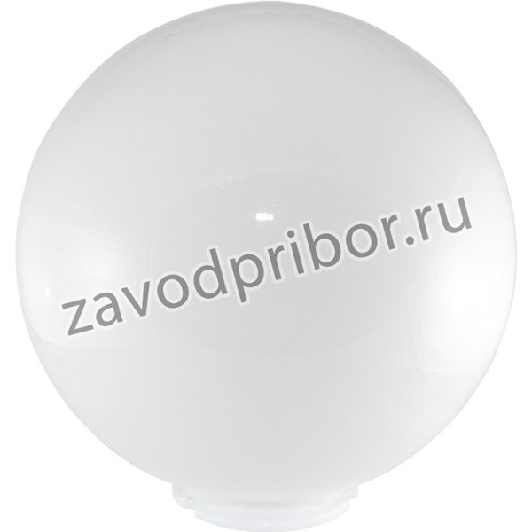 Рассеиватель шар ПММА 400 мм опал призма (байонет 145 мм) TDM