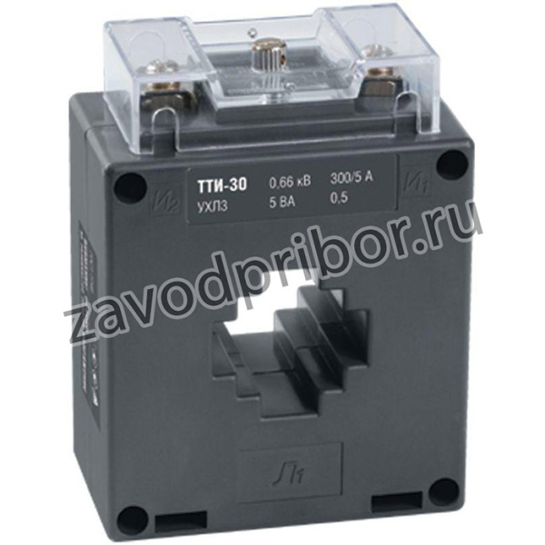Трансформатор тока ТТИ-30 300/5А кл. точн. 0.5 5В.А IEK ITT20-2-05-0300