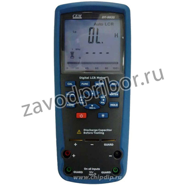 DT-9935, Профессиональный измеритель RLC с автоматическим выбором режима измерений