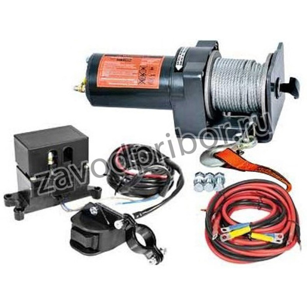 ЛЕБЕДКА ЭЛЕКТРИЧЕСКАЯ 12В 907КГ - RP2000 СТАЛЬНОЙ ТРОС 9201-10000-T