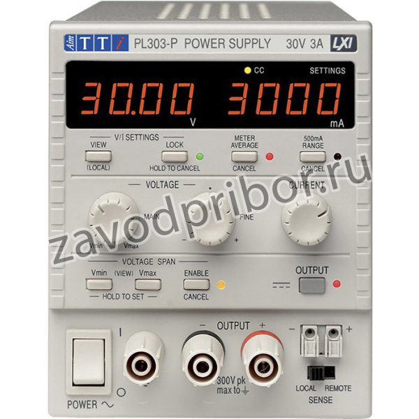 PL303-P, PL303-P Digital Bench Power Supply, 0 30V, 0 3A, 1-Output, 90W