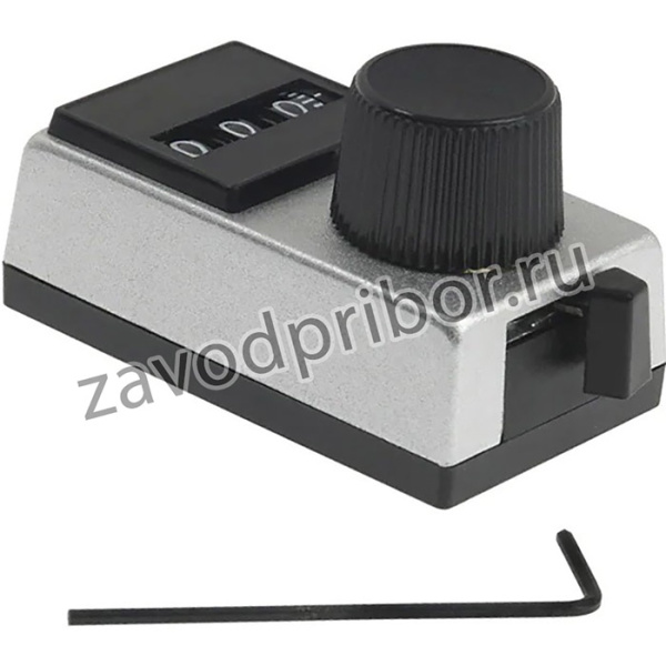 G-15-1-11, Ручка точной настройки, со счетчиком, Диам.оси: 6,35мм