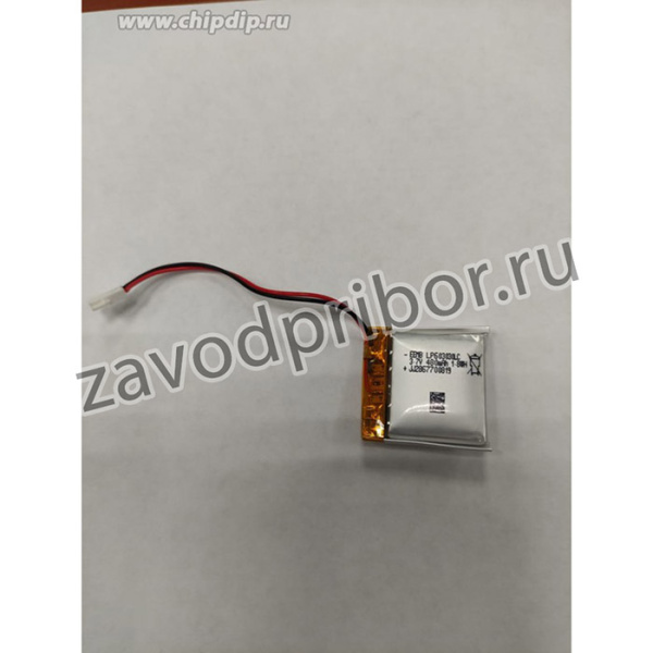 LP603030, Аккумулятор литий-полимерный (Li-Pol) 480 mAh