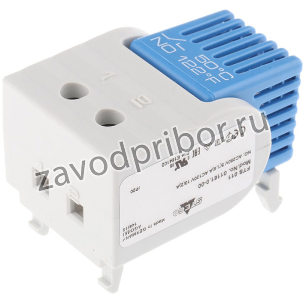 01161.0-00, NO Enclosure Thermostat, 120 250 V ac