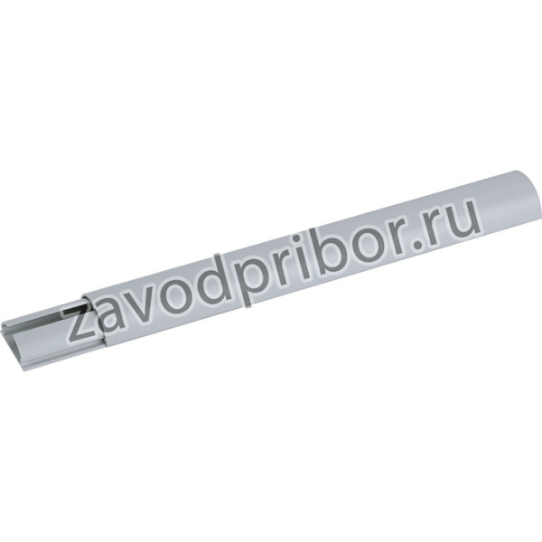 Кабель канал ЭРА KK-30-13-F напольный полукруглый 30х13 серый 40 м Б0056078