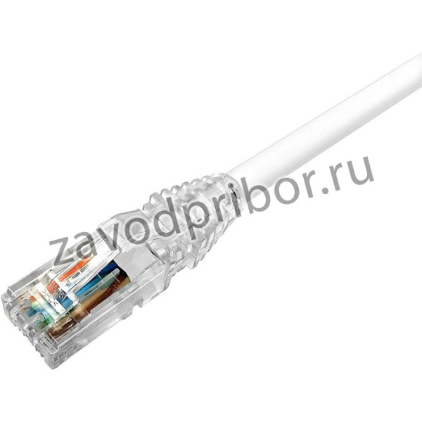 1711091-1, CommScope RJ45(m) - RJ45(m) Cat6 U/UTP LSZH 1м белый, Патч-корд Кат.6, LSZH, 1м