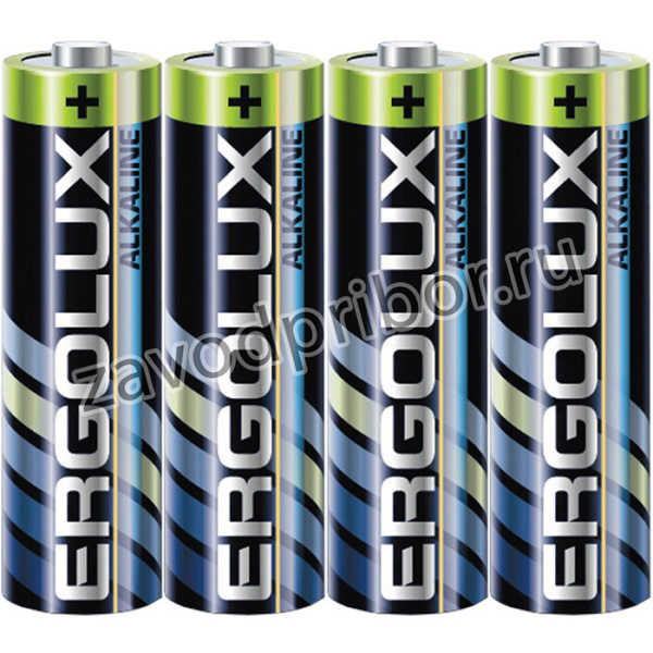 Батарея Ergolux Alkaline LR6 SR4 AA 2800mAh (4шт) спайка