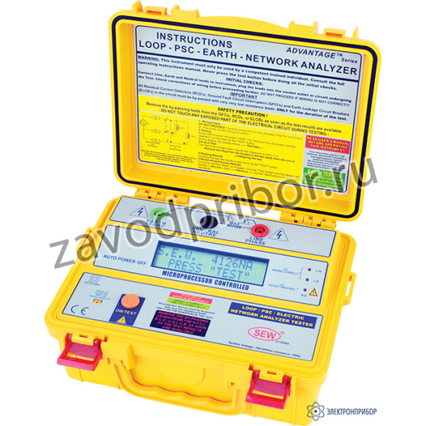 4126 NA — многофункциональный анализатор электрических цепей