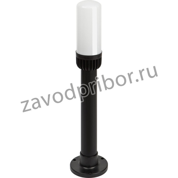 Садово-парковый светильник ЭРА НТУ 01-60-011 Поллар напольный черный IP54 Е27 max60Вт h640мм Б0057490