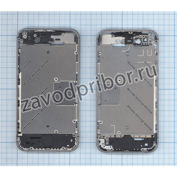 Средняя рамка для Apple IPhone 4S silver