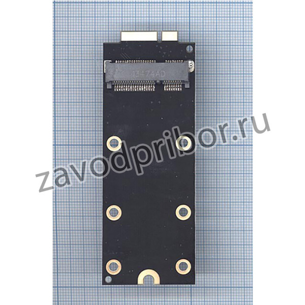 Переходник mSATA на 7+17 pin SSD Для MacBook Pro Retina 2012 IMAC A1425 A1398 MC975 MC976 ME662