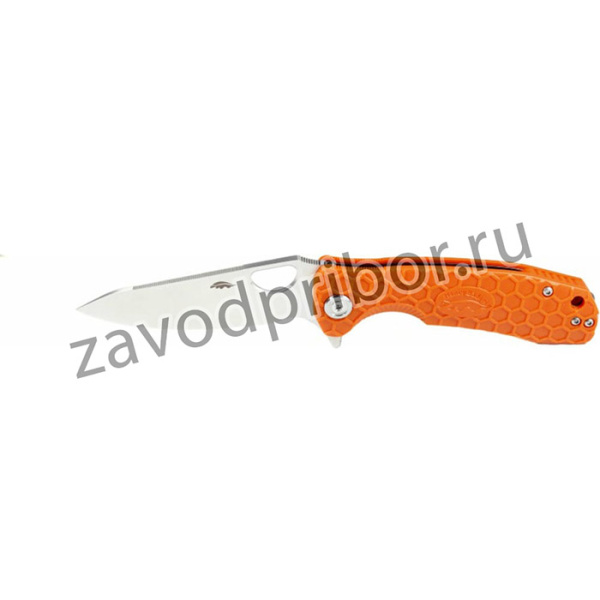 Нож Leaf D2 M с оранжевой рукоятью HB1391