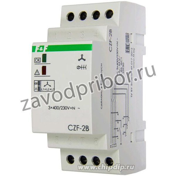 Реле контроля фаз CZF-2B