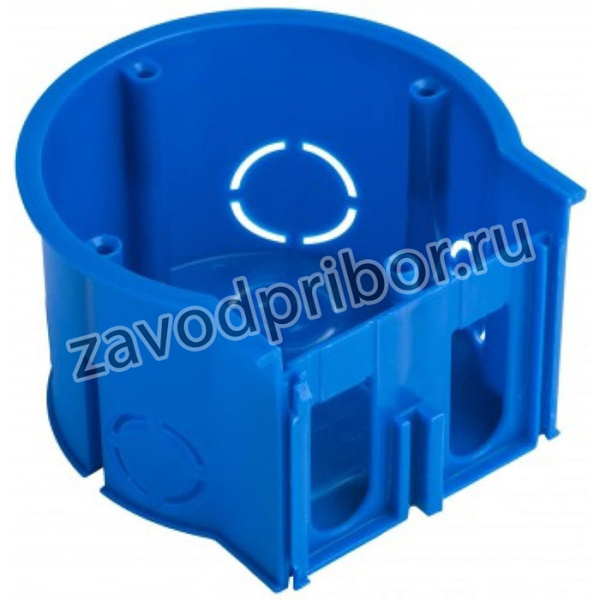 Установочная коробка сборная, оконечная, КМТ-010-4005, для твердых стен, 71х45 plc-kmt-010-4005-r