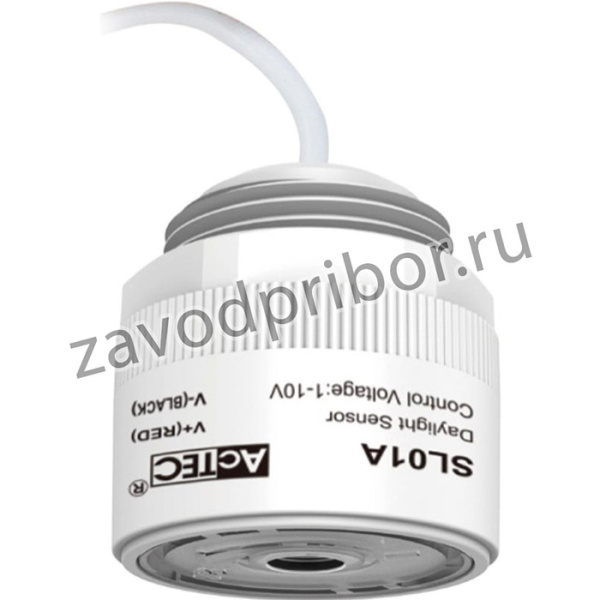 Датчик освещенности 1-10В, 50mA, IP20, 90град, h24xd23мм SL01A