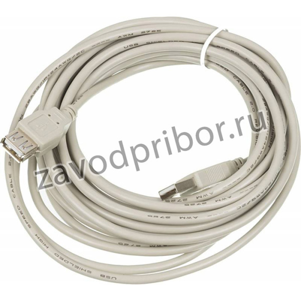 Кабель-удлинитель USB A(m) USB A(f) 5м