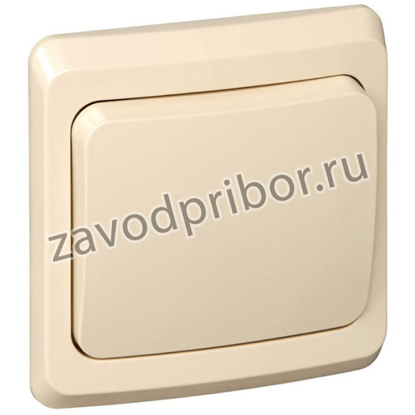 Выключатель 1-кл. СП Этюд 10А IP20 крем. SE BC10-001K