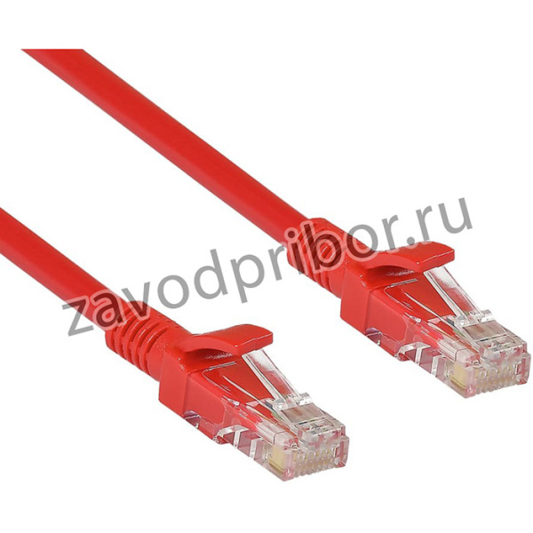 Патч-корд UTP-RJ45-RJ45-5e-1,5M-RD, UTP, cat.5e, 1.5м, красный 258670