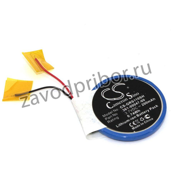 Аккумуляторная батарея (аккумулятор) CS-GRS110SH для Garmin Approach S1, S3, S4 200mAh CameronSino