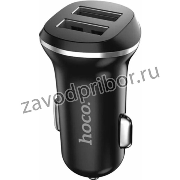 Автомобильное зарядное устройство Z1, 2xUSB, черный 6957531035909