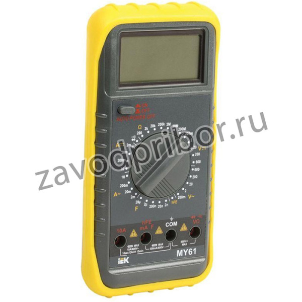 Мультиметр цифровой Professional MY61 IEK TMD-5S-061