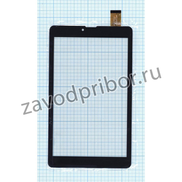 Сенсорное стекло (тачскрин) HSCTP-852B-8-V0 черное