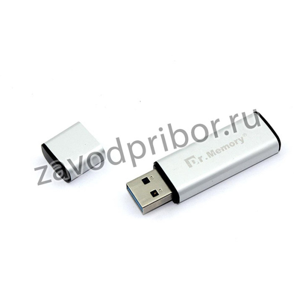 Флешка USB Dr. Memory 009 4Гб, USB 3.0, серебристый