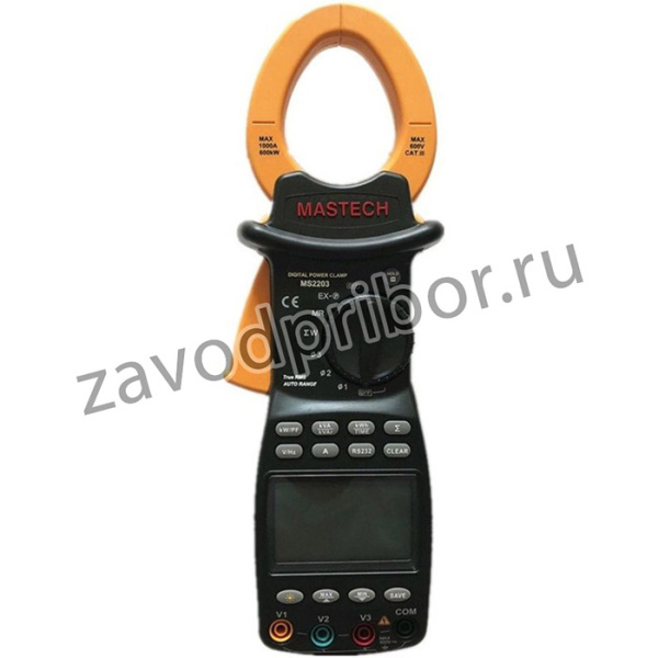 MS2203 клещи токоизмерительные цифровые автоматические 00-00001301