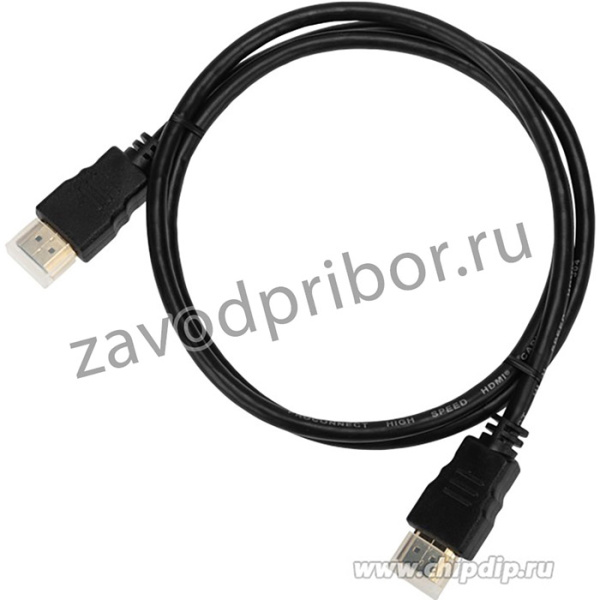 17-6202-6, Кабель HDMI - HDMI 1.4, 1м, Gold