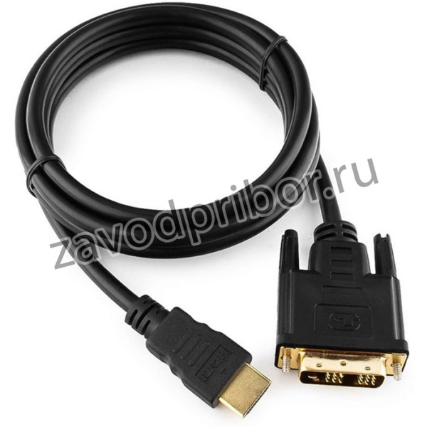 Кабель HDMI-DVI , 19M/19M, 1.8м, single link, черный CC-HDMI-DVI-6