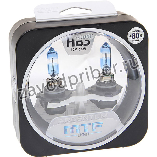 H8A12B3, Лампа 12V HB3 65W P20d +80% бокс (2шт.) MTF