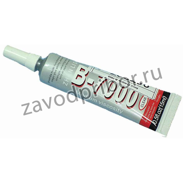 Клей Zhanlida B-7000 прозрачный 15мл