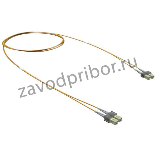 Шнур оптический коммутационный Duplex SC/UPC-SC/UPC 50/125 (OM2) 1м DKC RNPC50DCC1