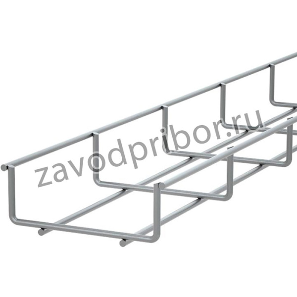 Лоток проволочный 200х35 L3000 сталь 4мм PL35-200-3000 оцинк. КМ LO0651