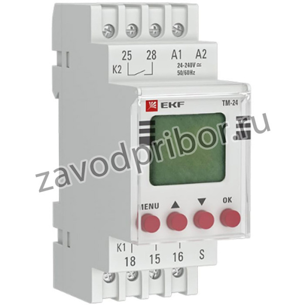 Многофункциональный электронный таймер PROxima ТМ-24 SQ tm-24