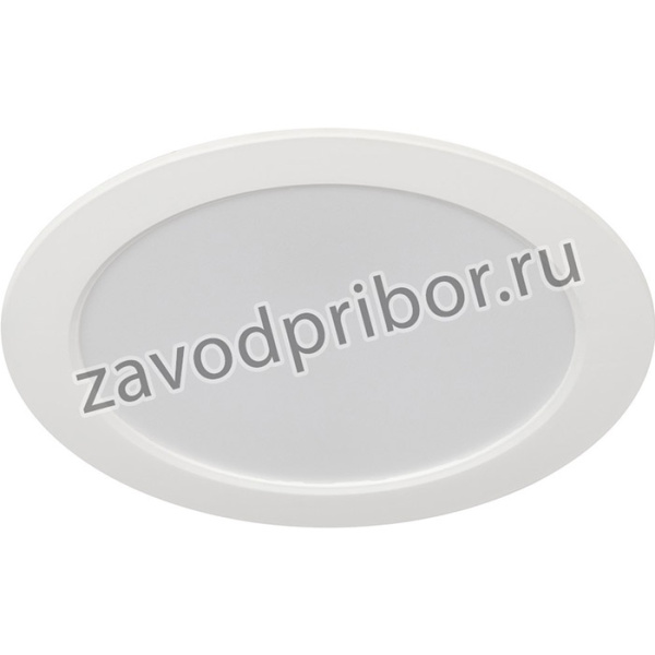 Светильник светодиодный встраиваемый ЭРА LED 17-15-6K круглый 15Вт 6500К Б0057424