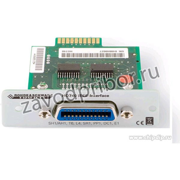 HO740, Плата GPIB интерфейса для приборов HMF, HMO, HMP, HMS