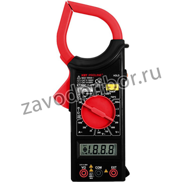 Токоизмерительные клещи серия KT266C «PROLINE» | 79132 | КВТ