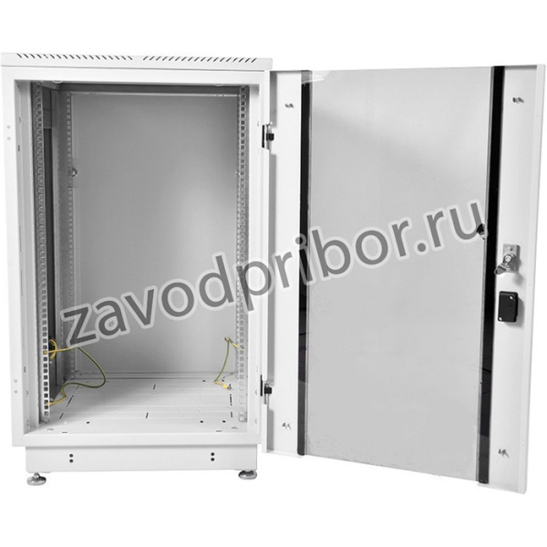 ЦМО Шкаф телекоммуникационный напольный 18U (600x800) дверь стекло (ШТК-М-18.6.8-1AAA) (2 коробки)