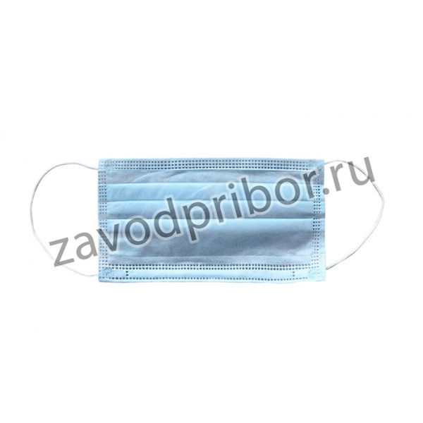 МЗ-50 — защитная трехслойная одноразовая медицинская маска (упаковка 50 шт)