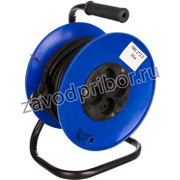 Удлинитель на катушке ""25м (2x2,5) 217125 00000034384