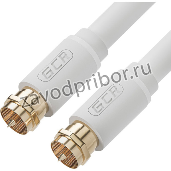 GCR-51824, GCR Кабель 3.0m антенный (коаксиальный) Male F81 / Male F81, резьба