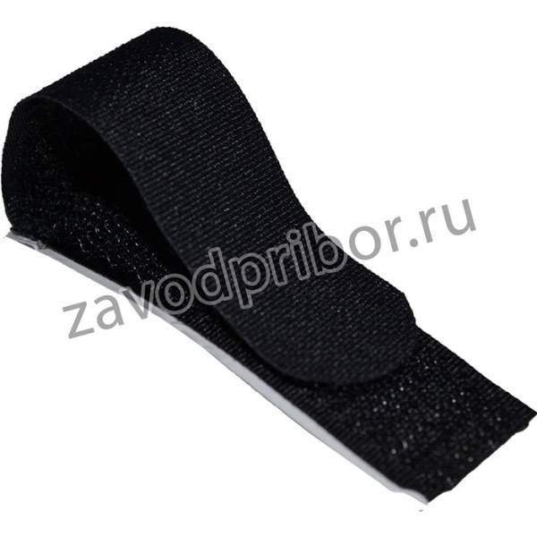 PL9640, Хомут-липучка 70мм x 20мм, 5 шт (черный)