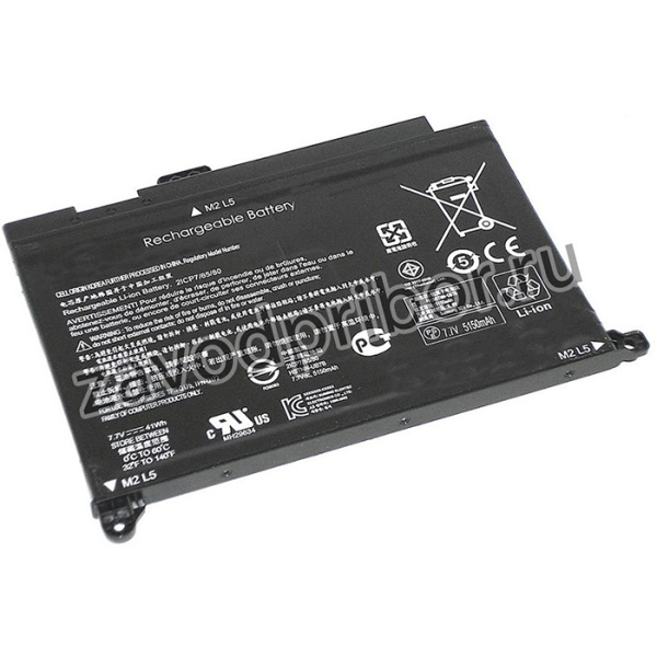 Аккумуляторная батарея для ноутбука HP 15-AU (BP02XL) 7.7V 5150mAh